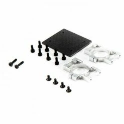 Blade Aluminium Tailboom Mount And C/F Plate: 270 CFX